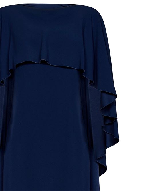 Abito corto da Donna a mantella Alberta Ferretti Blu ALBERTA FERRETTI | V045716180290